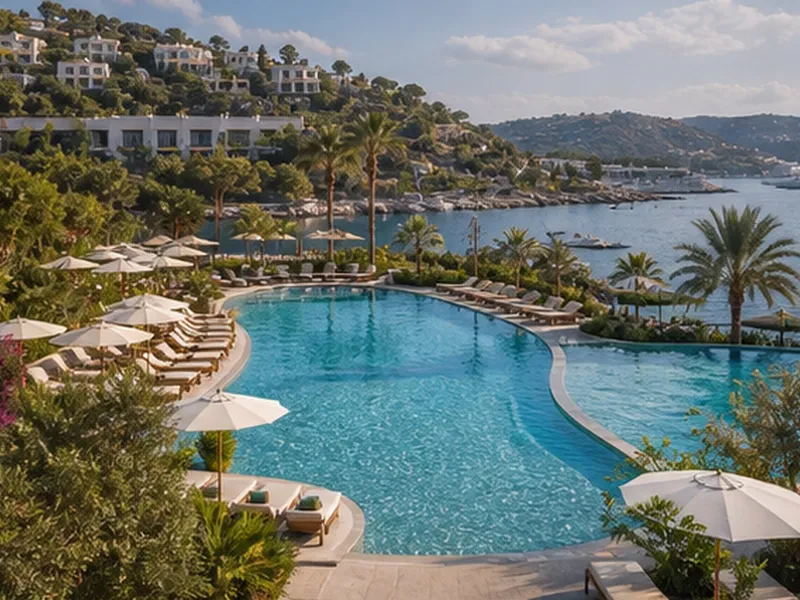 Ege resort otel havuzu